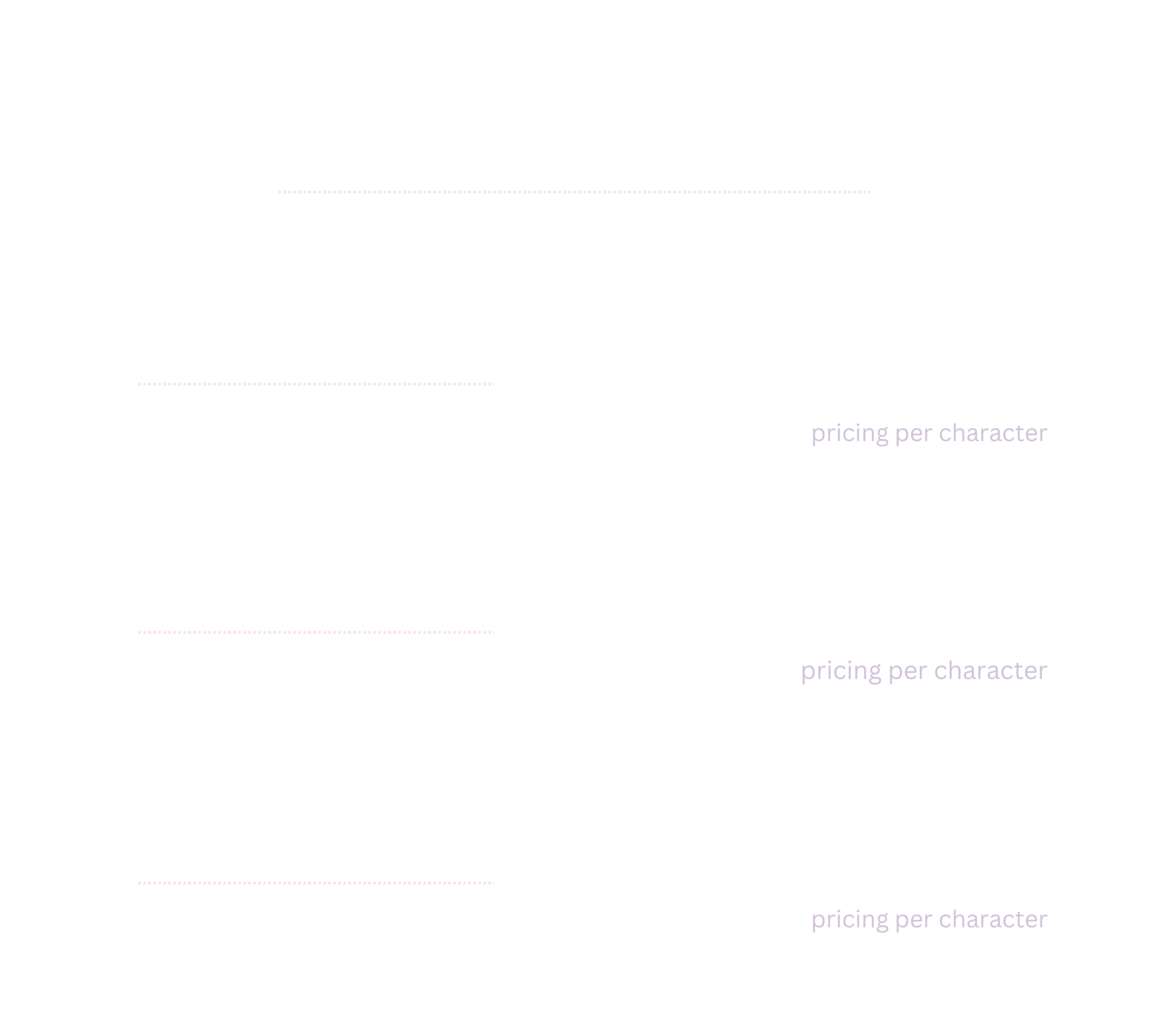 background complexity simple free moderate $30+ complex $60+